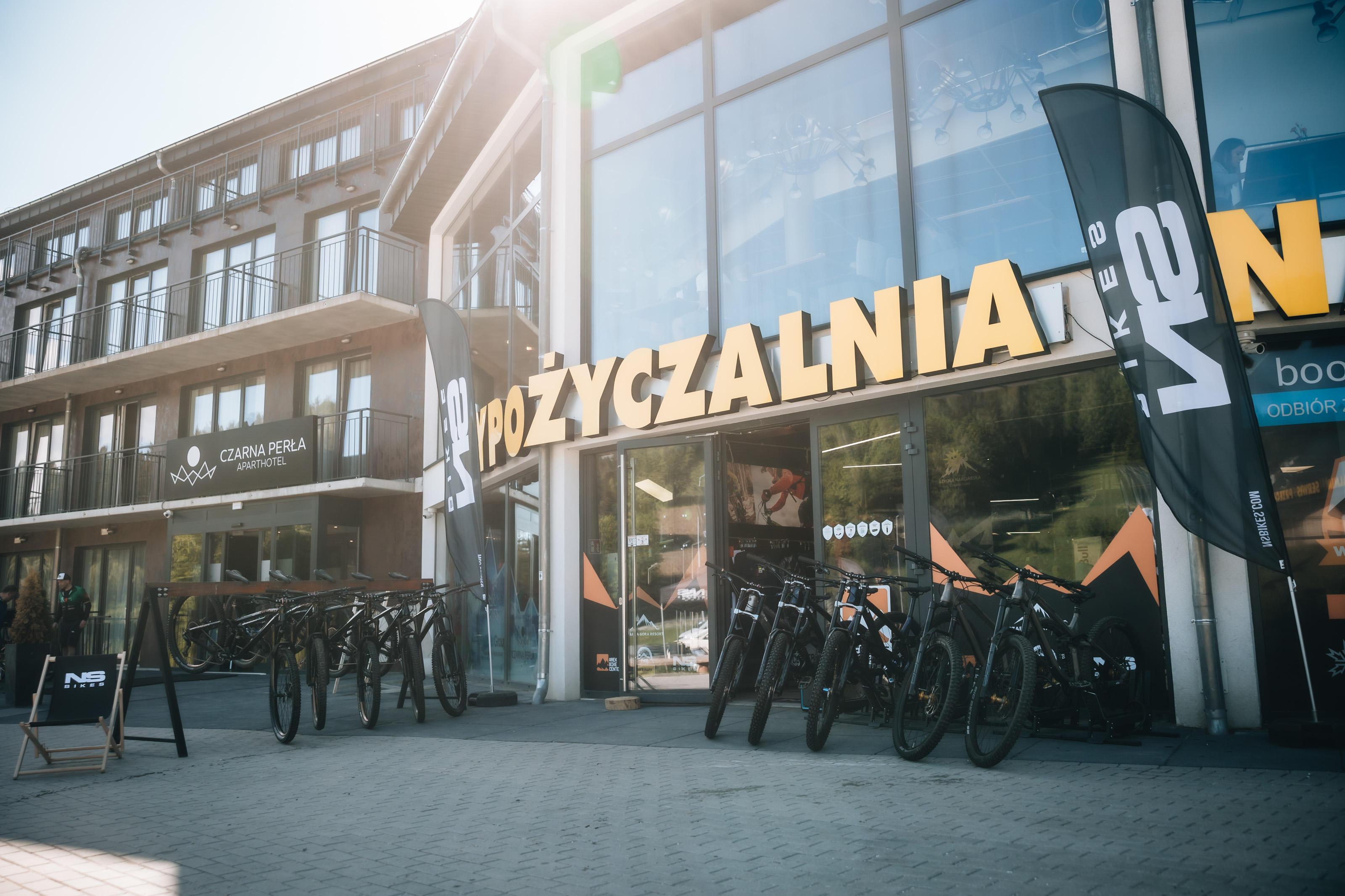 NS Bikes Center - Sieć wypożyczalni